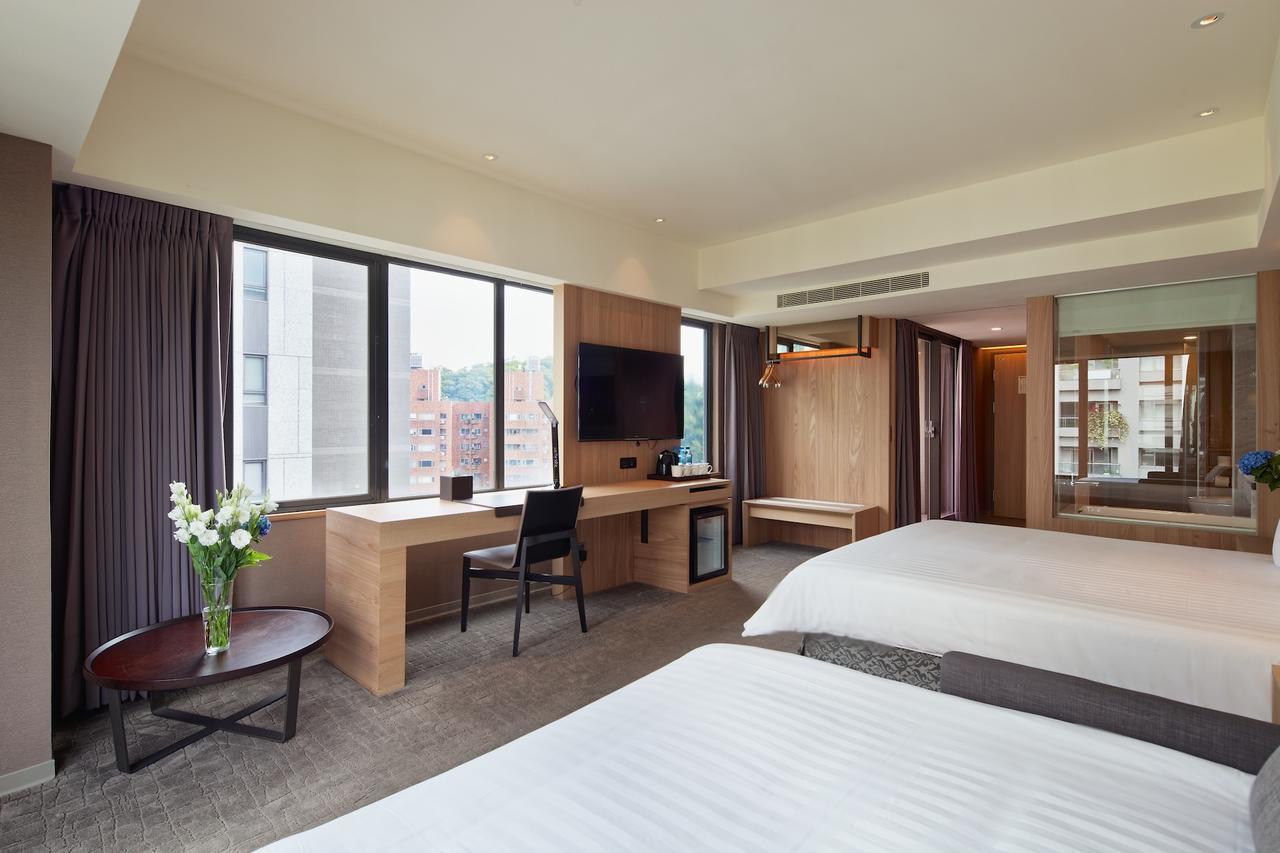 La Maison Hotel Taipei Bagian luar foto
